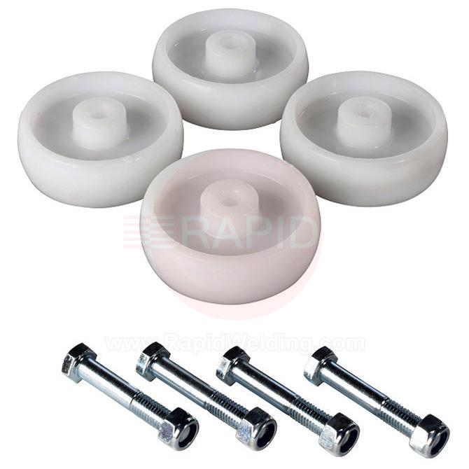 NWH 400  4 Roller Nylon Wheel Kit